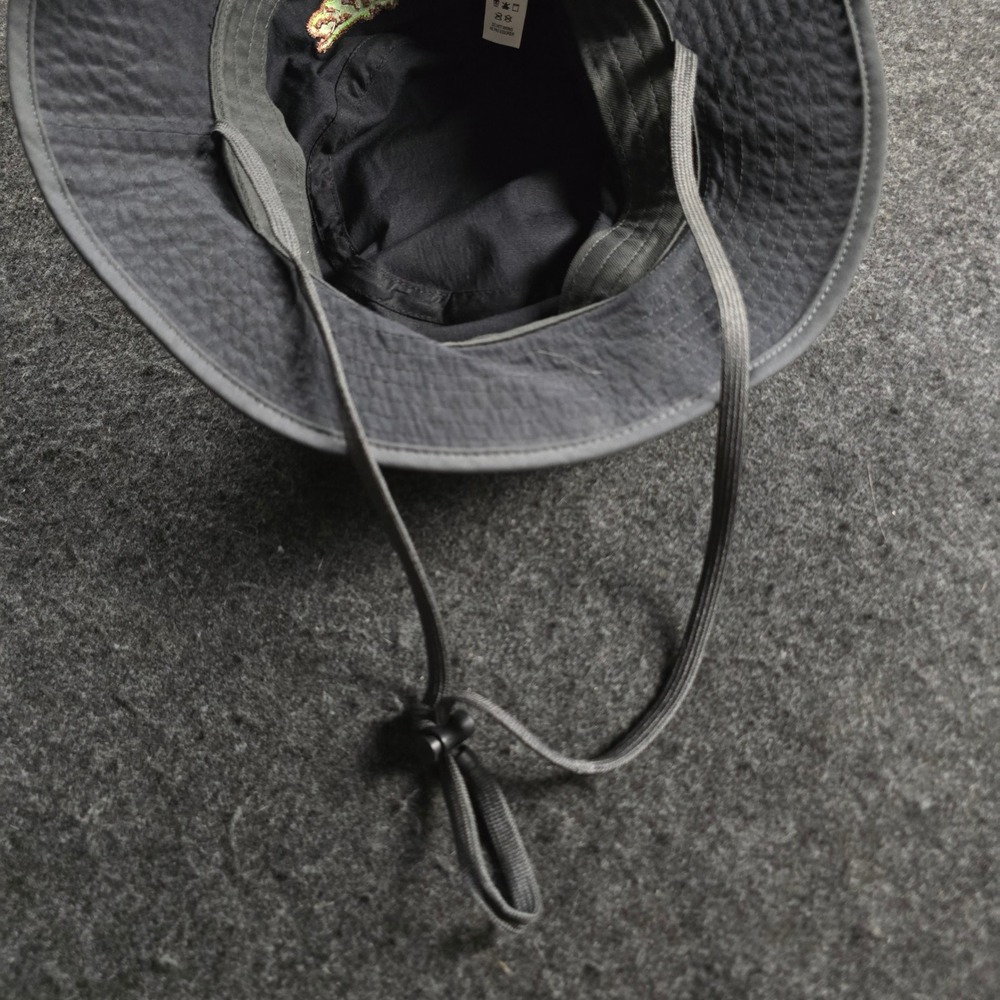 Nike Travis Scott Cactus Jack Apex Bucket Hat Black Coachella Embroidered Mens M - Picture 7 of 8